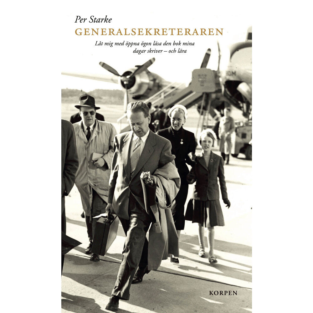 Per Starke Generalsekreteraren : låt mig med öppna ögon läsa den bok mina dagar skriver - och lära (bok, danskt band)