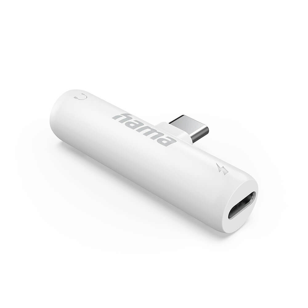Hama Adapter Audio USB-C White