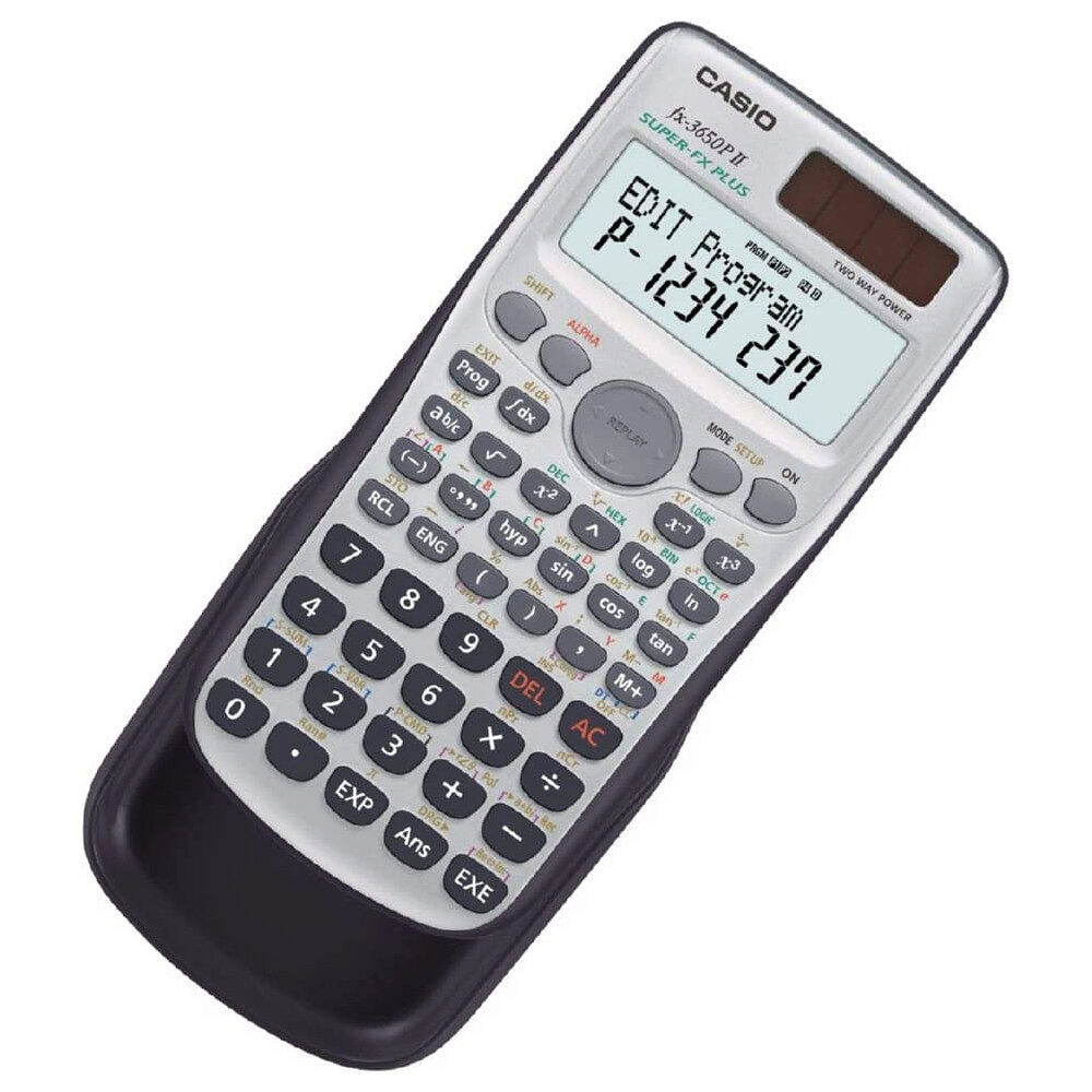 Casio CASIO FX-3650PIIWEH - Miniräknare (20 x 10.7 x 4CM)