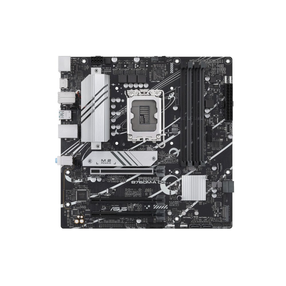 ASUSTeK COMPUTER ASUS PRIME B760M-A D4-CSM Intel B760 LGA 1700 micro ATX