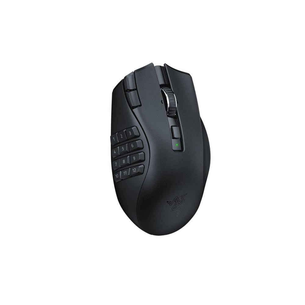 Razer USA Razer Naga V2 HyperSpeed datormöss högerhand Trådlös RF + Bluetooth Optisk 30000 DPI