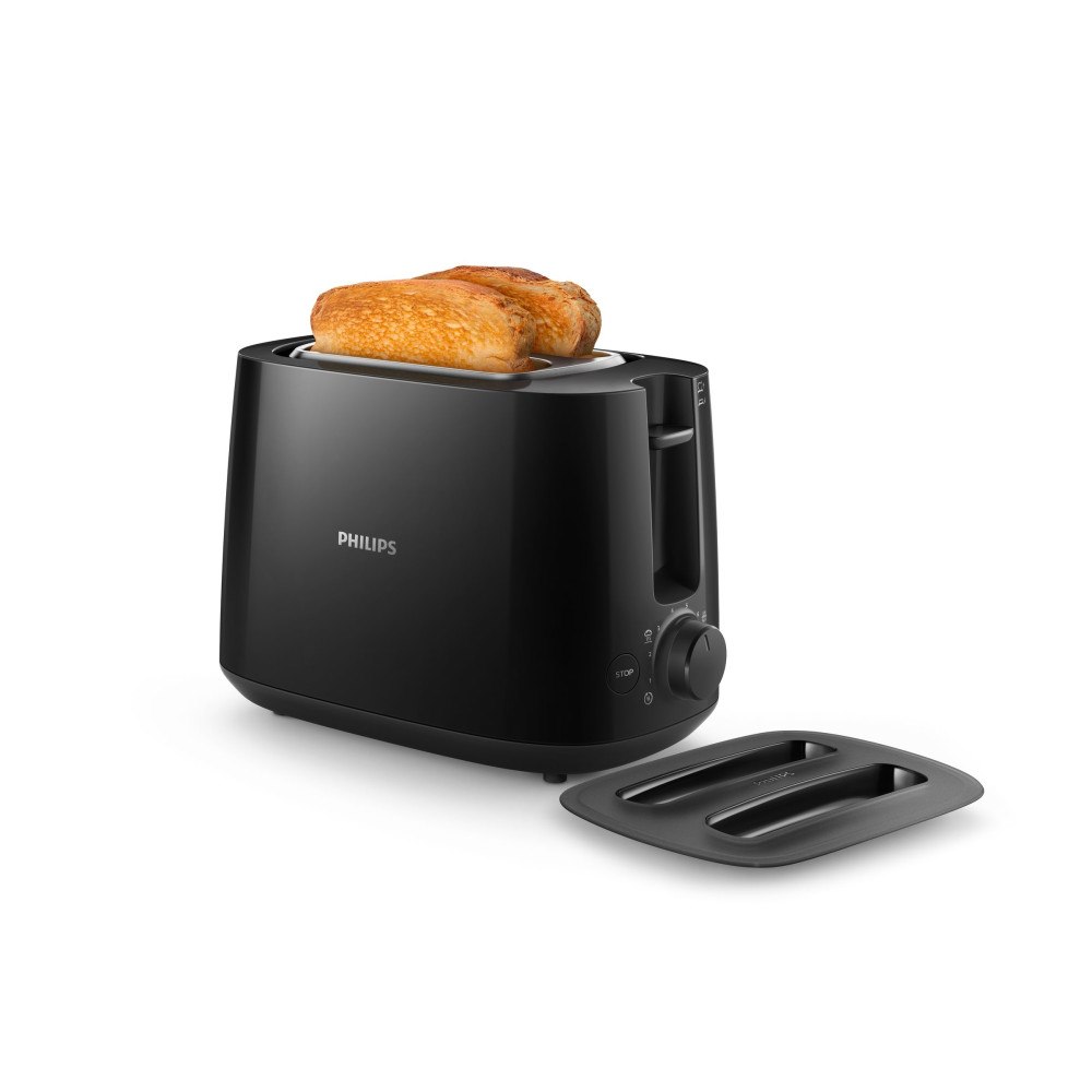 Philips Philips Daily Collection HD2582/90 brödrostar 8 2 skivor 830 W Svart