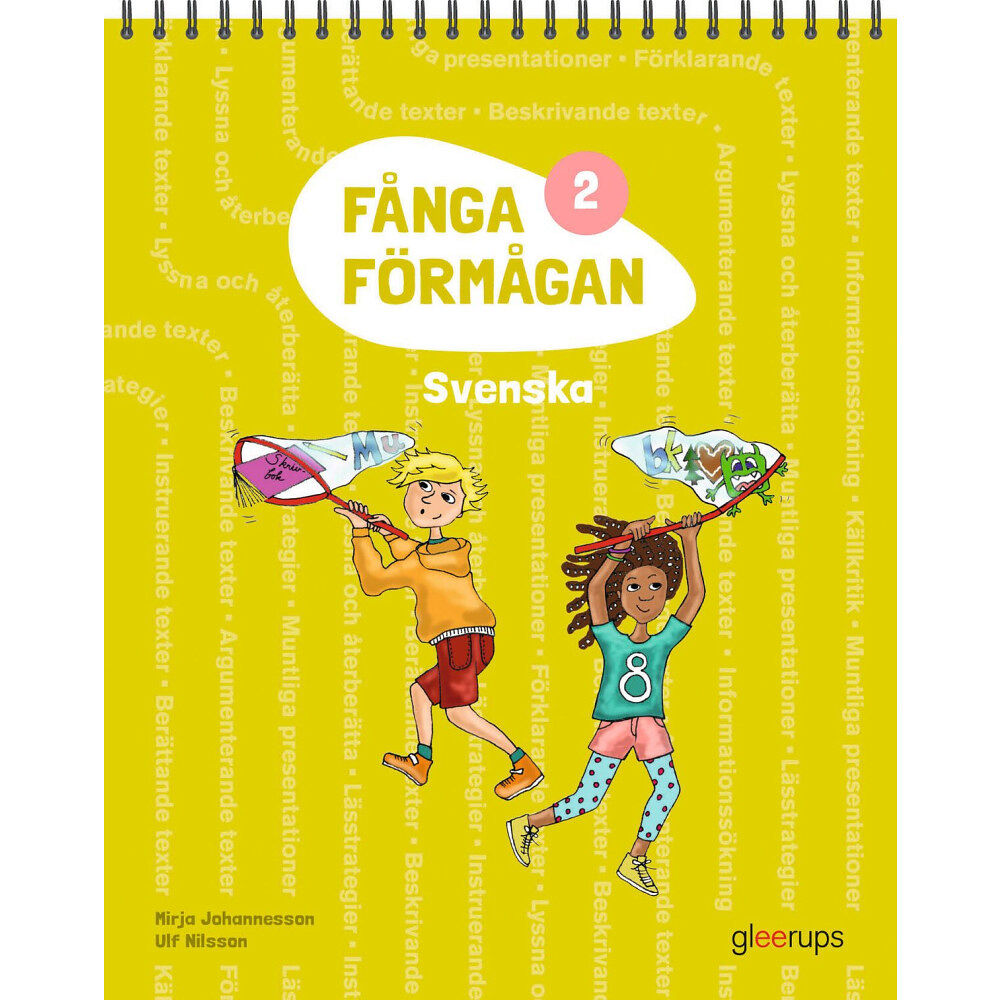 Mirja Johannesson Fånga förmågan 2 Svenska (bok, spiral)