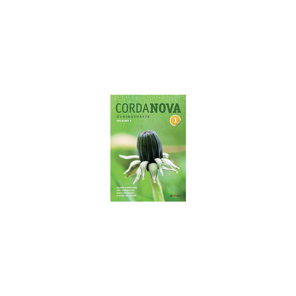 Ragnar Danielsson CordaNova delkurs 1, övningshäfte (häftad)