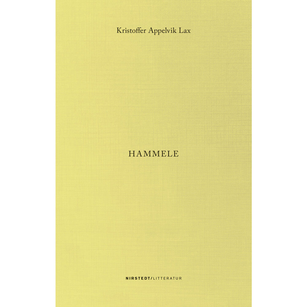 Kristoffer Appelvik Lax Hammele (bok, kartonnage)