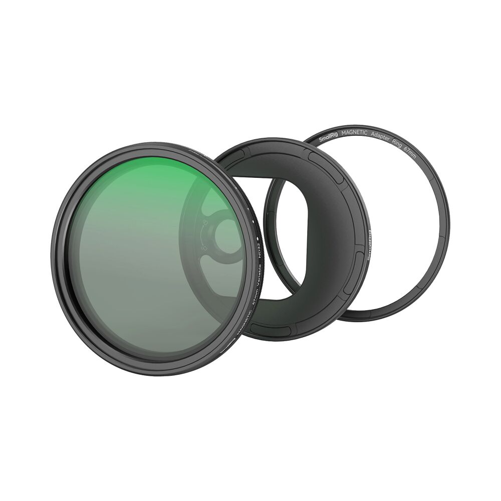 SMALLRIG SmallRig 4725 Attachable VND Filter Kit ND2-ND32 (1-5 Stop) with T-mount Filter Adapter 67mm