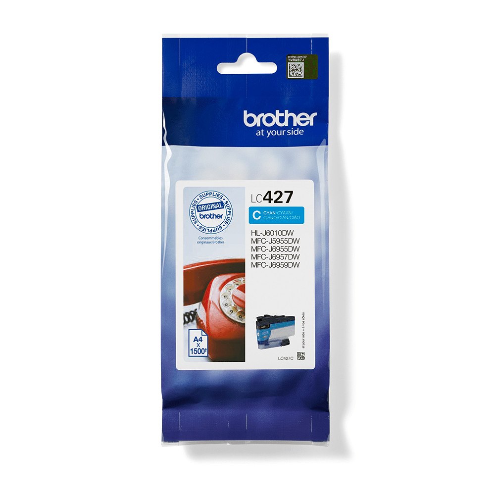 Brother Brother LC427C bläckpatroner 1 styck Original Cyan