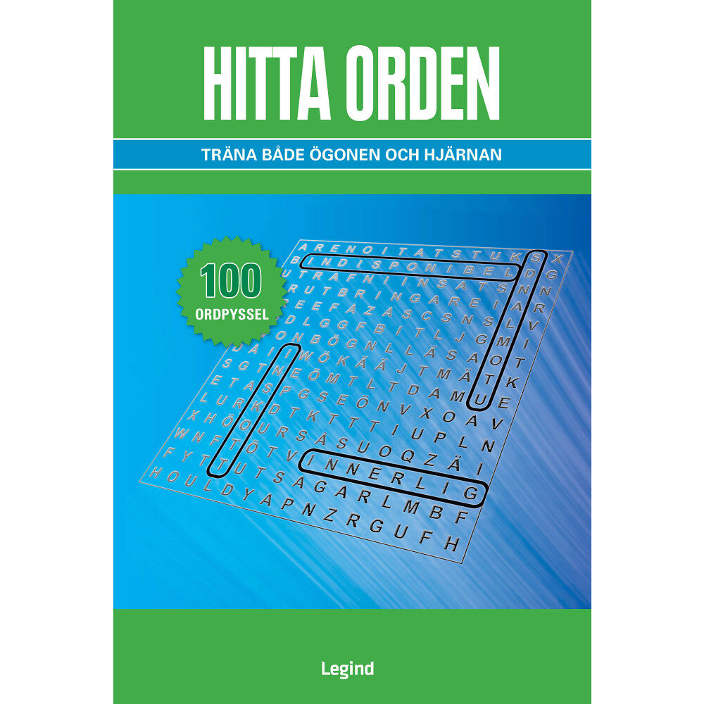 Legind A/S Hitta orden : 100 pyssel (häftad)