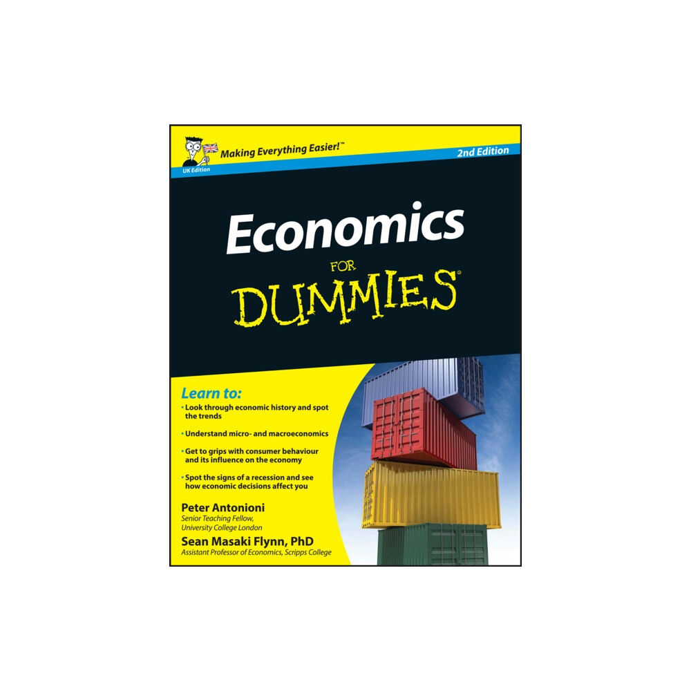 John Wiley & Sons Inc Economics For Dummies, UK Edition (häftad, eng)
