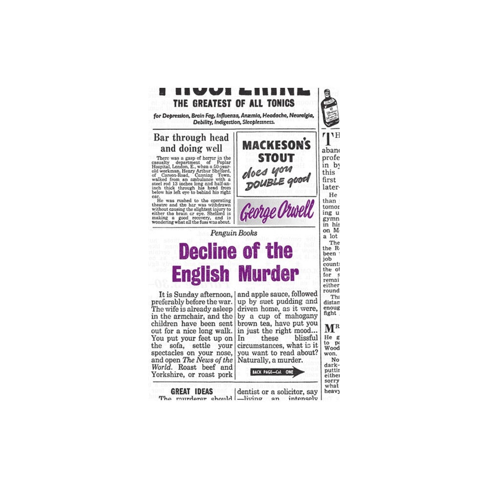 Penguin books ltd Decline of the English Murder (häftad, eng)