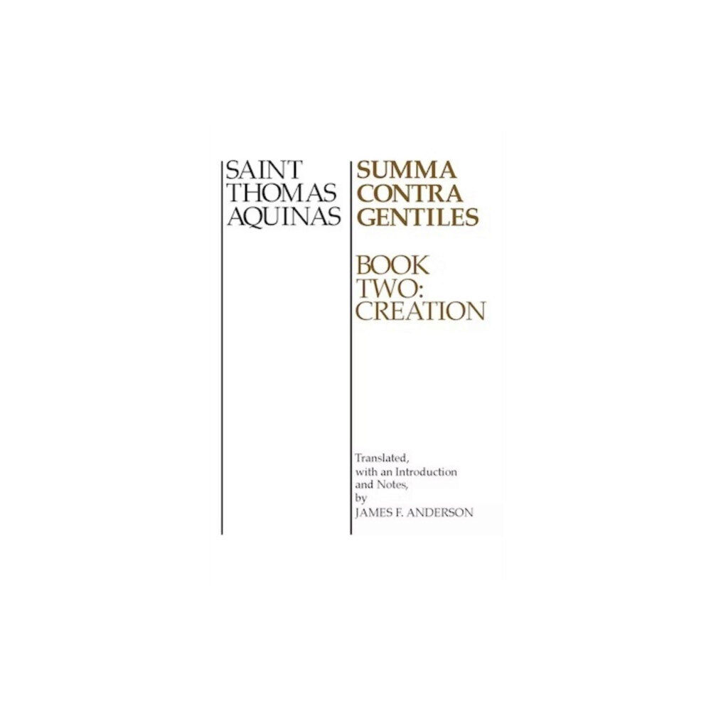 University of notre dame press Summa Contra Gentiles (häftad, eng)