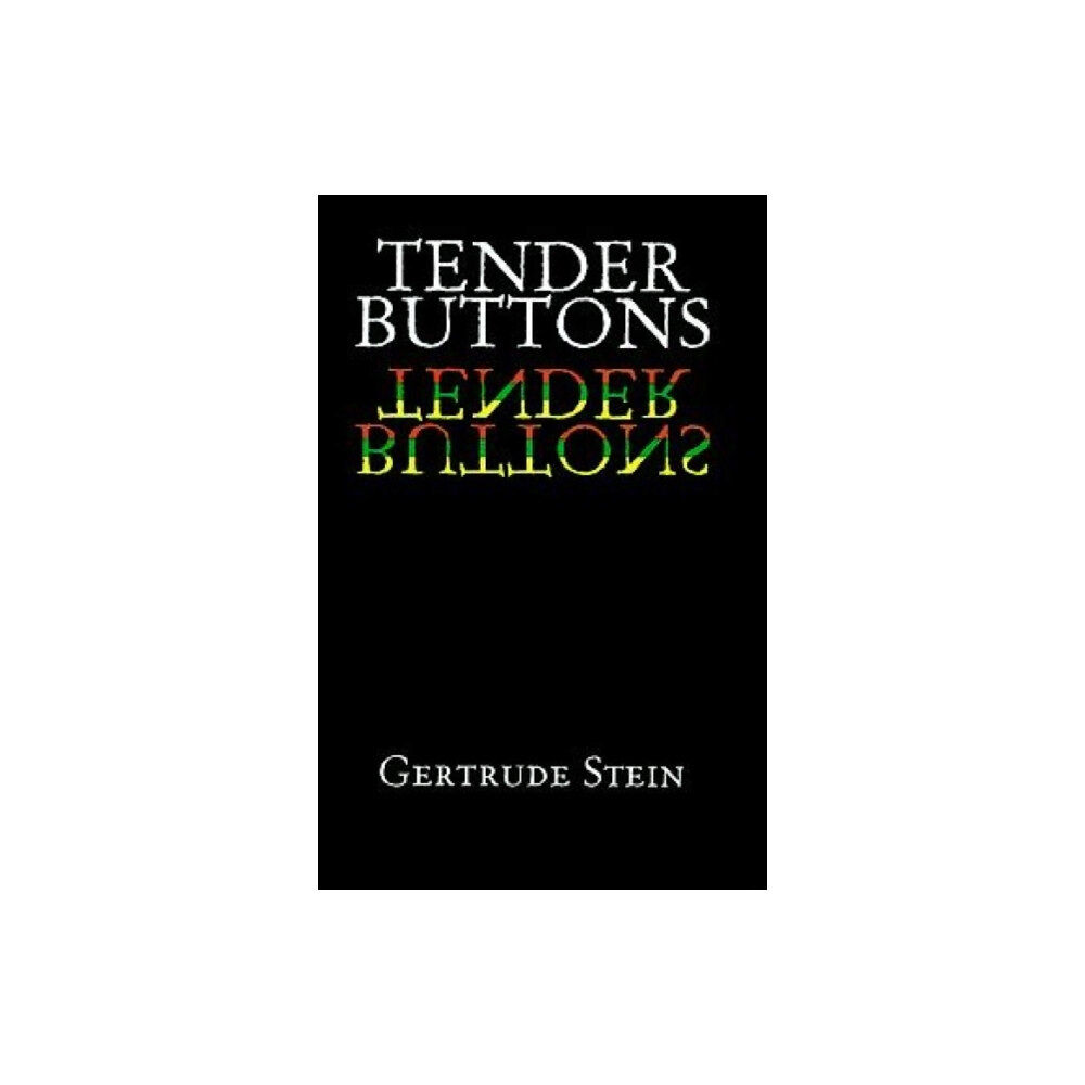 Dover publications inc. Tender Buttons (häftad, eng)