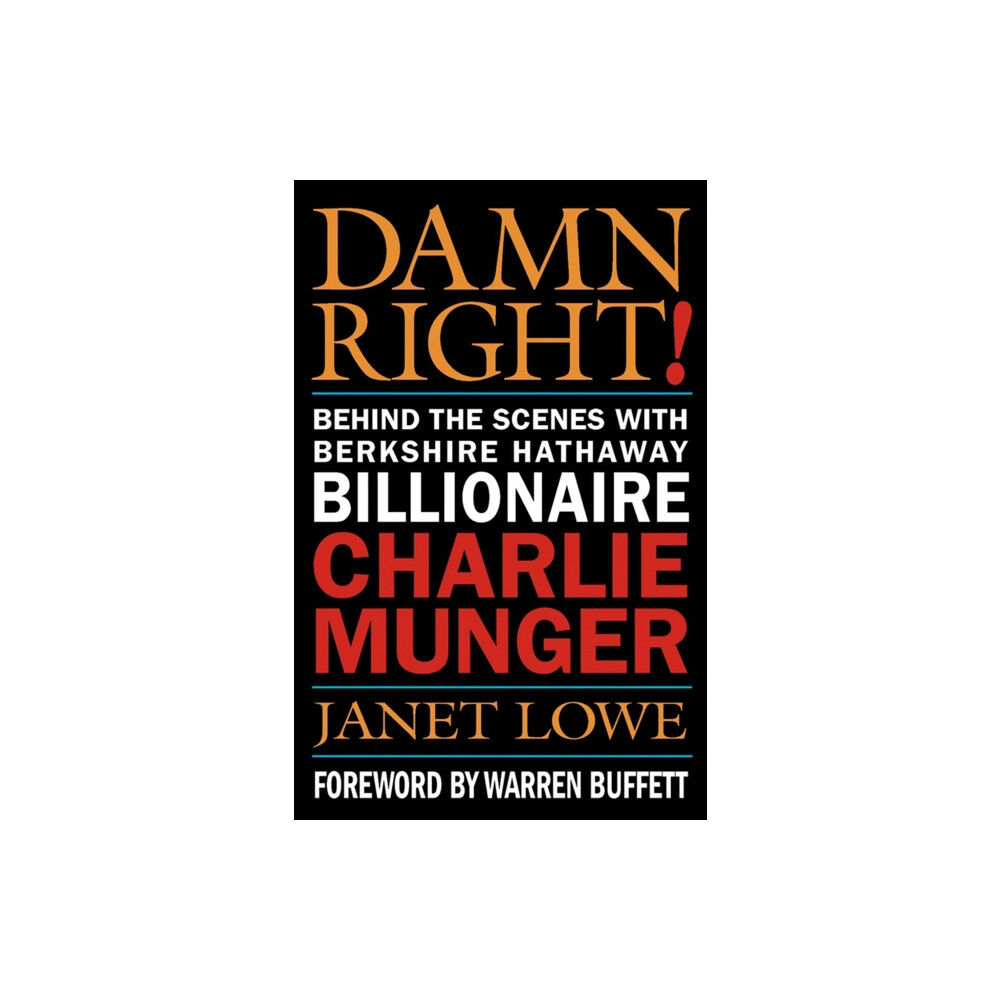 John Wiley & Sons Inc Damn Right! (häftad, eng)