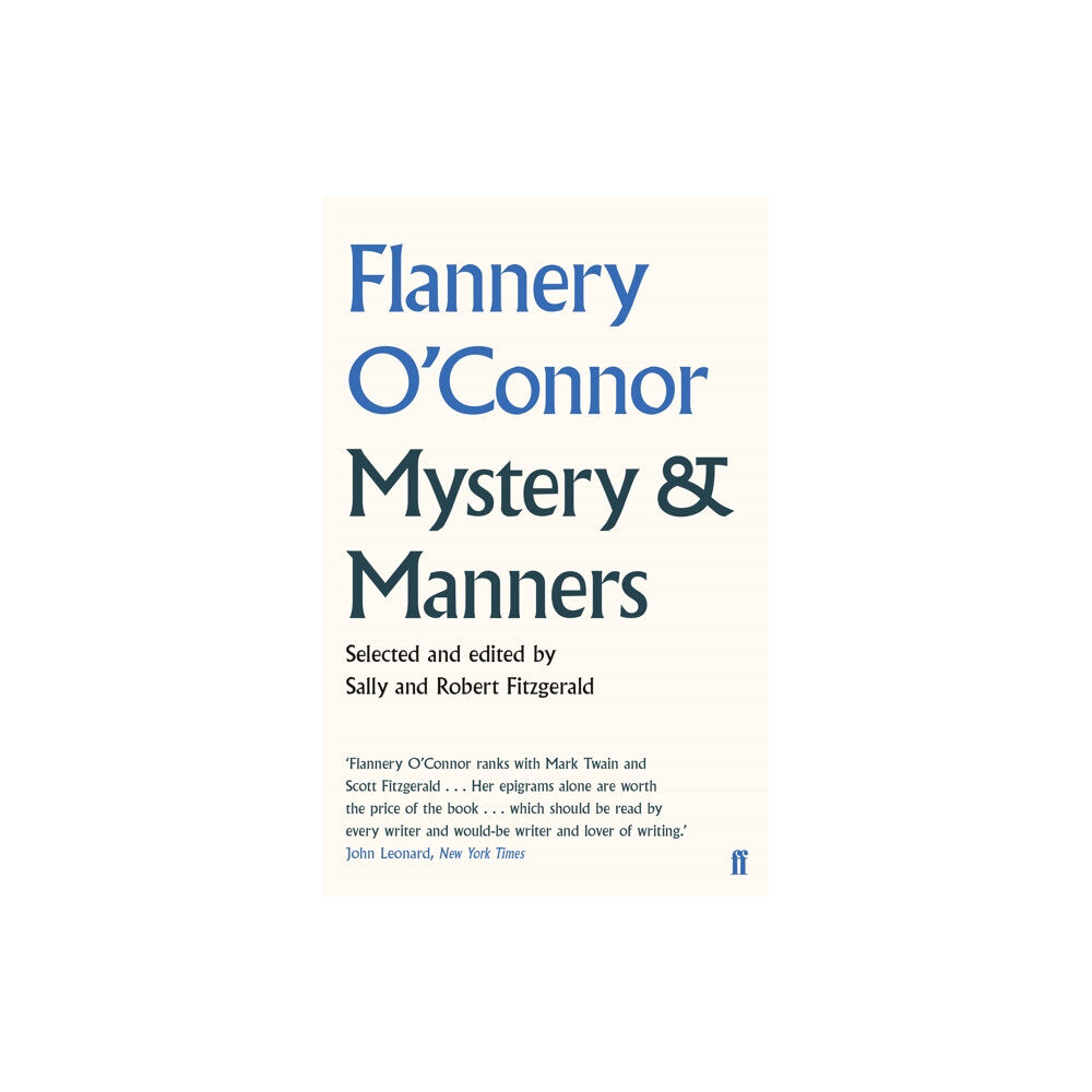 Faber & Faber Mystery and Manners (häftad, eng)