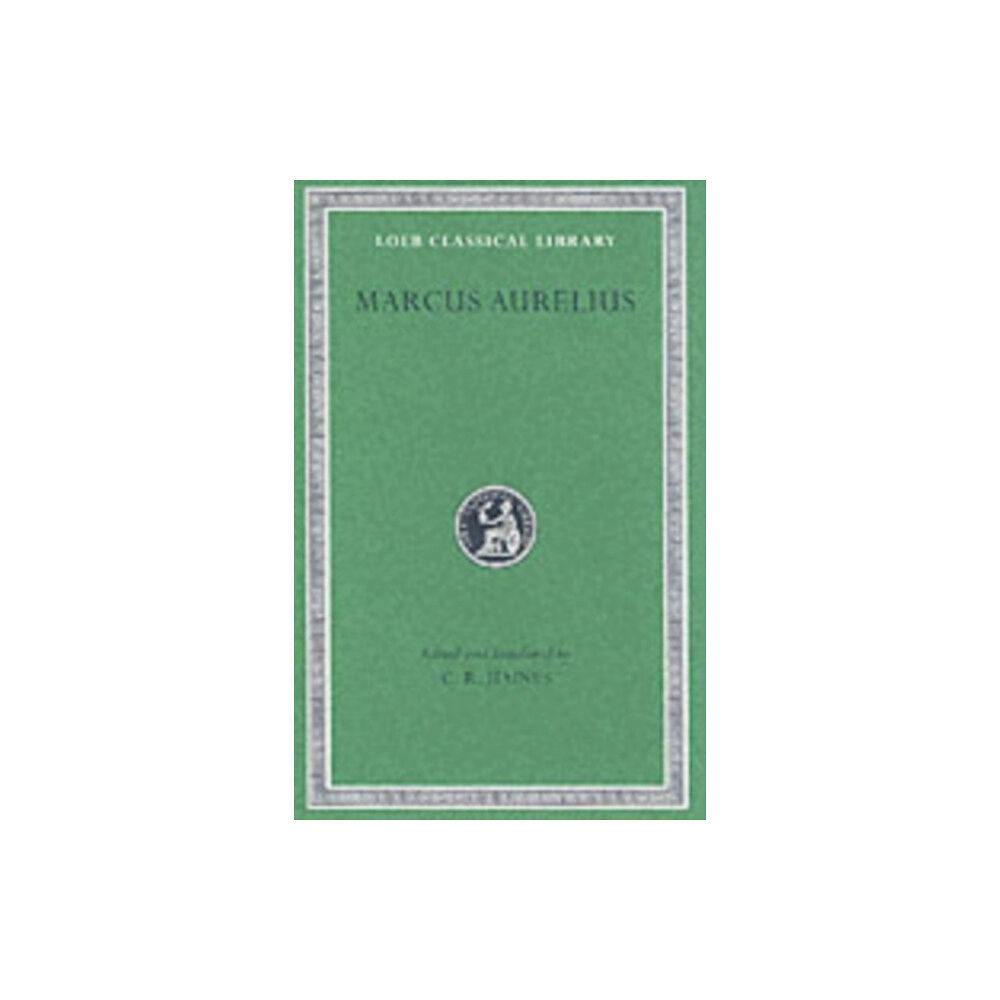 Harvard university press Marcus Aurelius (inbunden, eng)