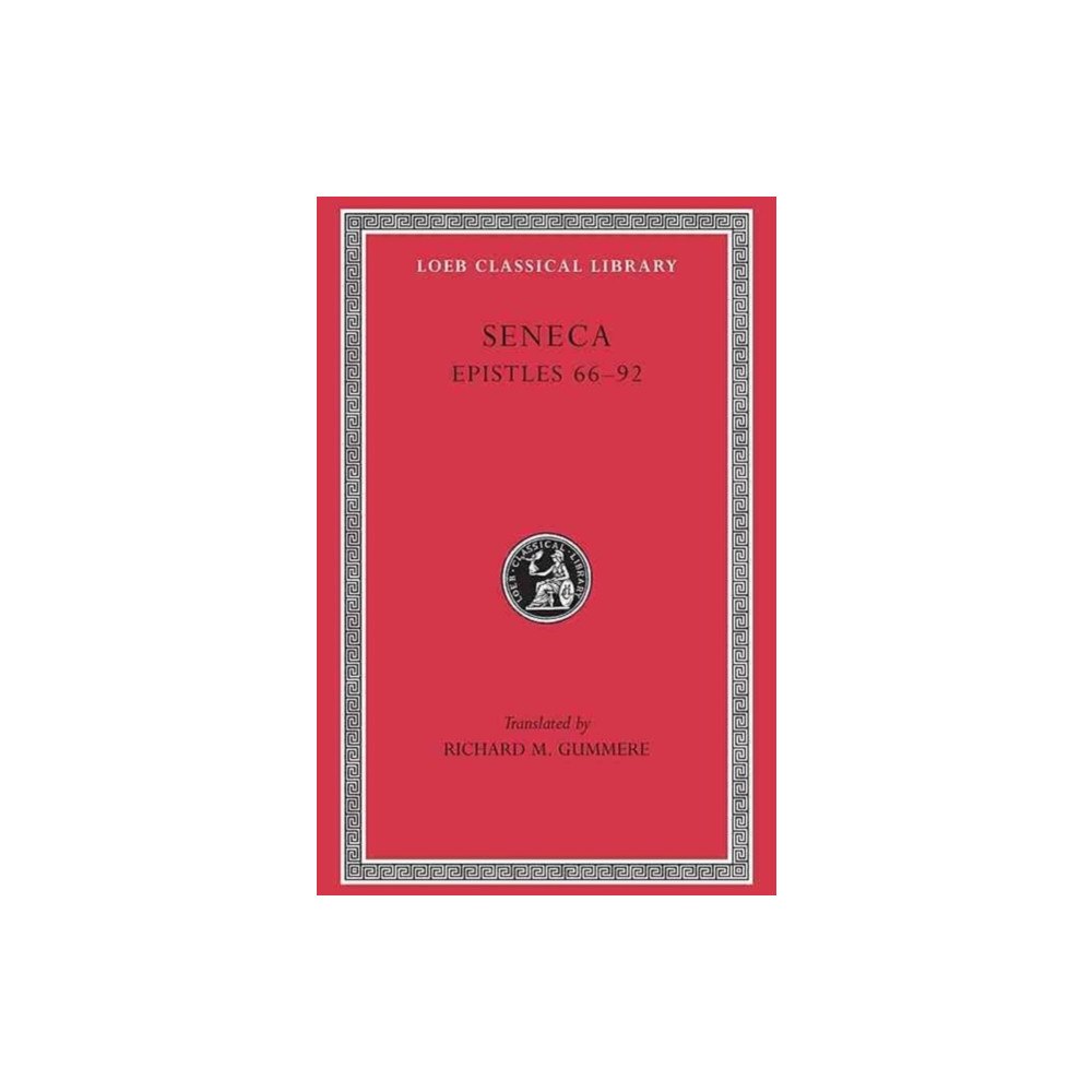 Harvard university press Epistles, Volume II – Epistles 66–92 (Trans. Gunmmere) (Latin) (inbunden, eng)