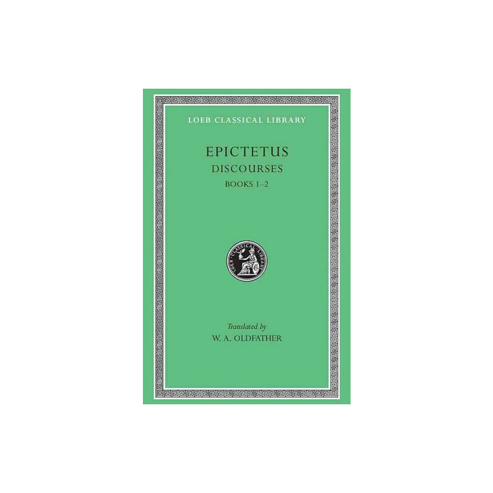 Harvard university press Discourses, Books 1–2 (inbunden, eng)