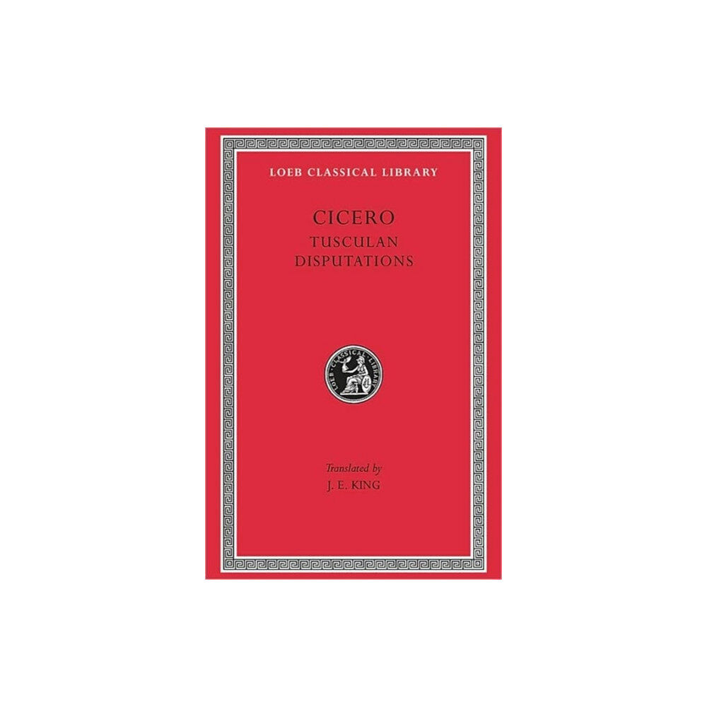 Harvard university press Tusculan Disputations (inbunden, eng)