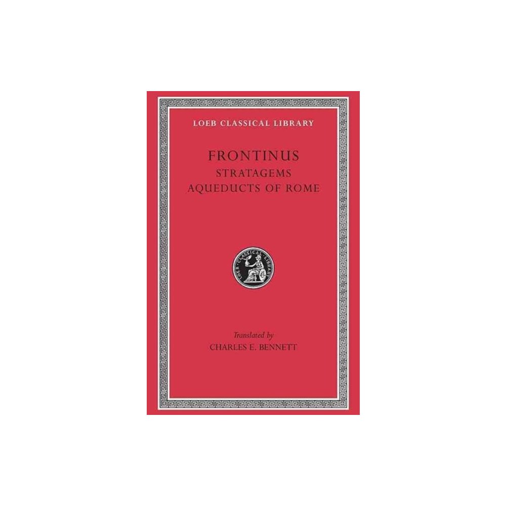 Harvard university press Stratagems. Aqueducts of Rome (inbunden, eng)