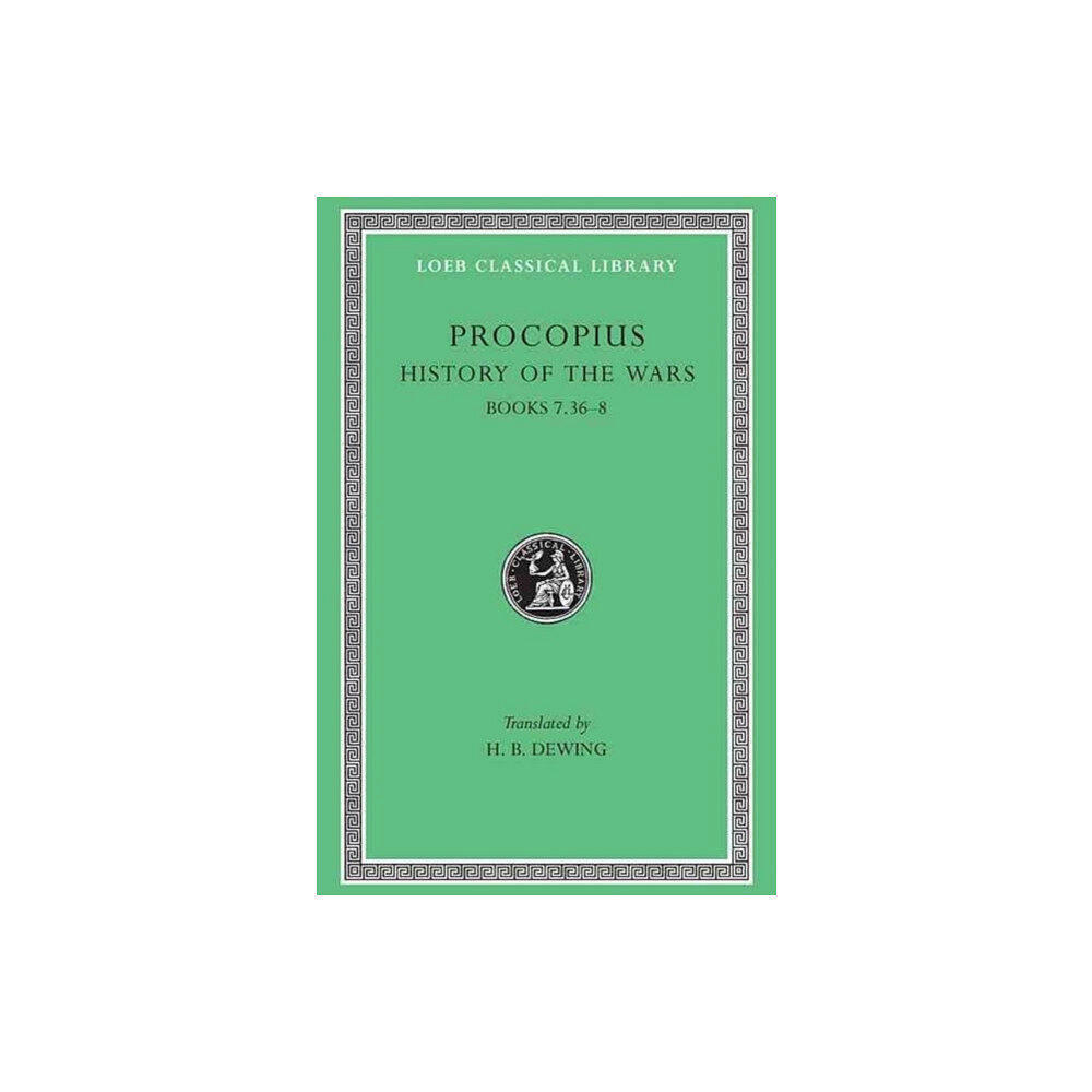 Harvard university press History of the Wars, Volume V (inbunden, eng)