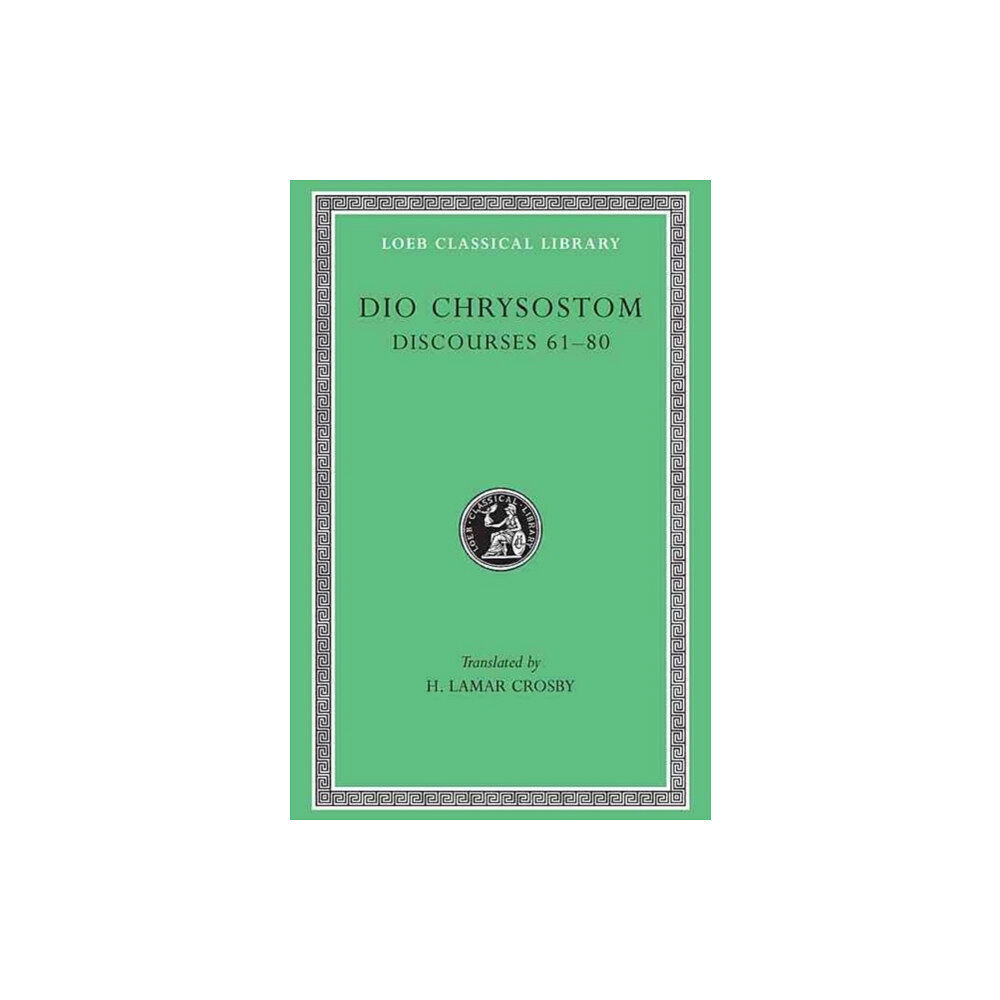 Harvard university press Discourses 61–80 (inbunden, eng)