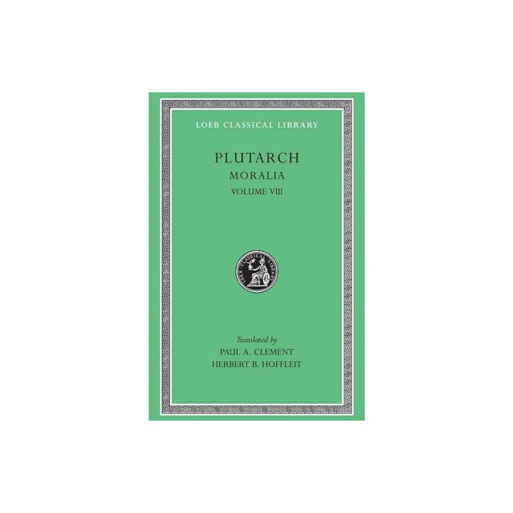 Harvard university press Moralia, VIII (inbunden, eng)