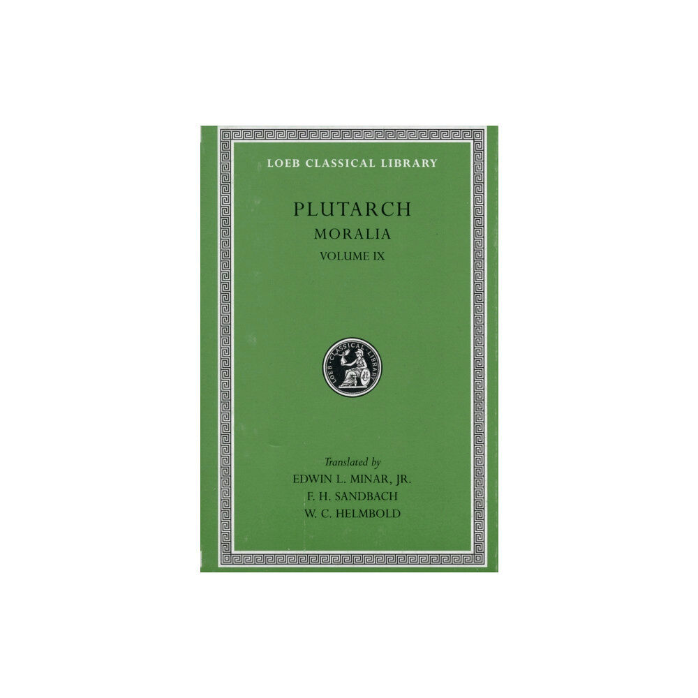 Harvard university press Moralia, IX (inbunden, eng)