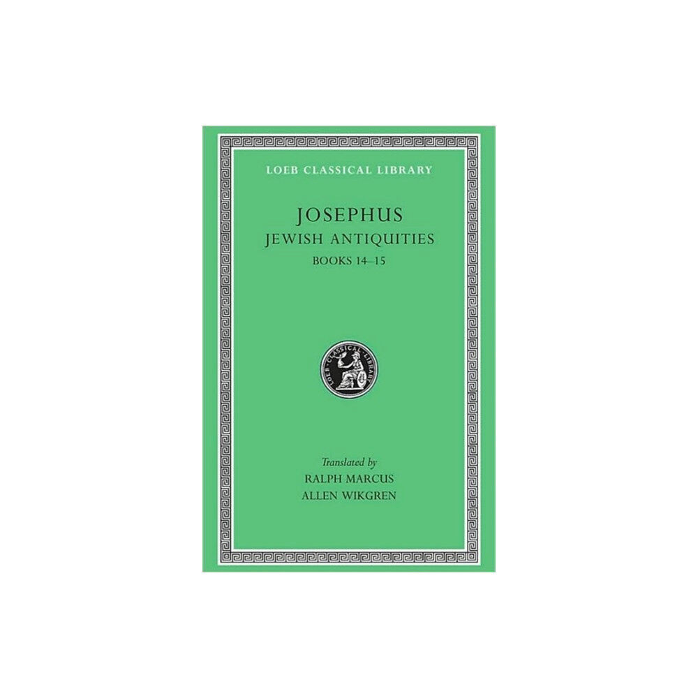 Harvard university press Jewish Antiquities, Volume VI (inbunden, eng)