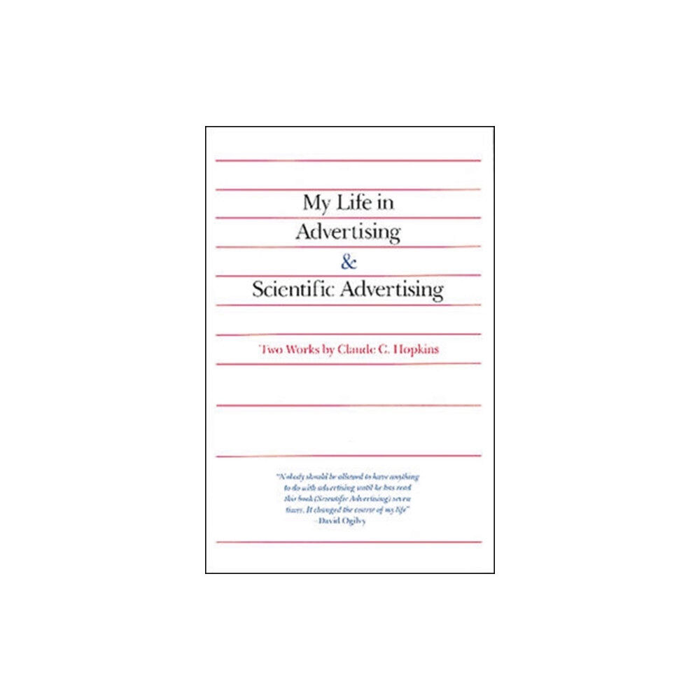 NTC Publishing Group,U.S. My Life in Advertising and Scientific Advertising (häftad, eng)