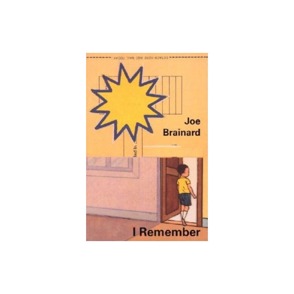Granary Books Joe Brainard: I Remember (häftad, eng)