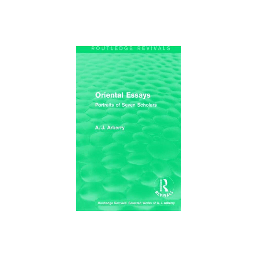 Taylor & francis ltd Routledge Revivals: Oriental Essays (1960) (inbunden, eng)