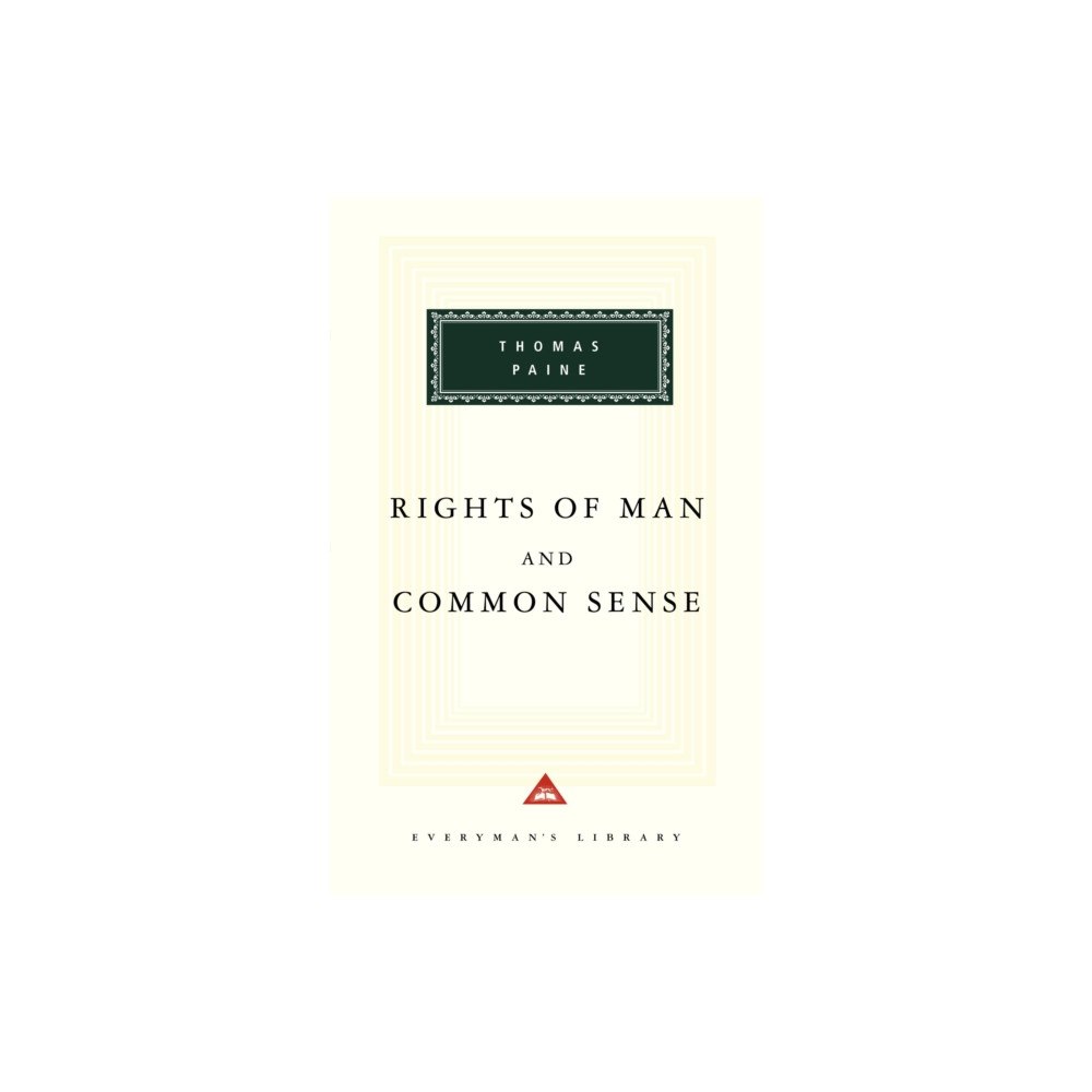 Everyman The Rights Of Man And Common Sense (inbunden, eng)