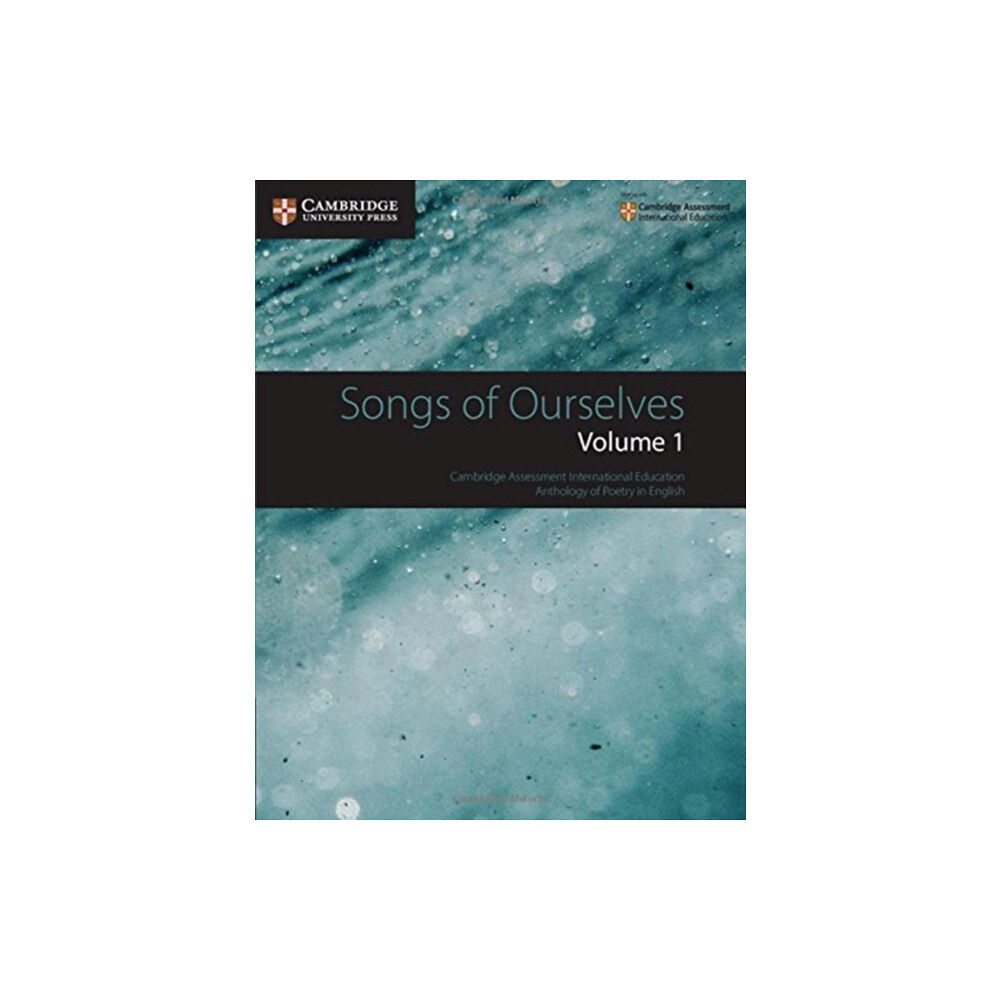 Cambridge University Press Songs of Ourselves: Volume 1 (häftad, eng)