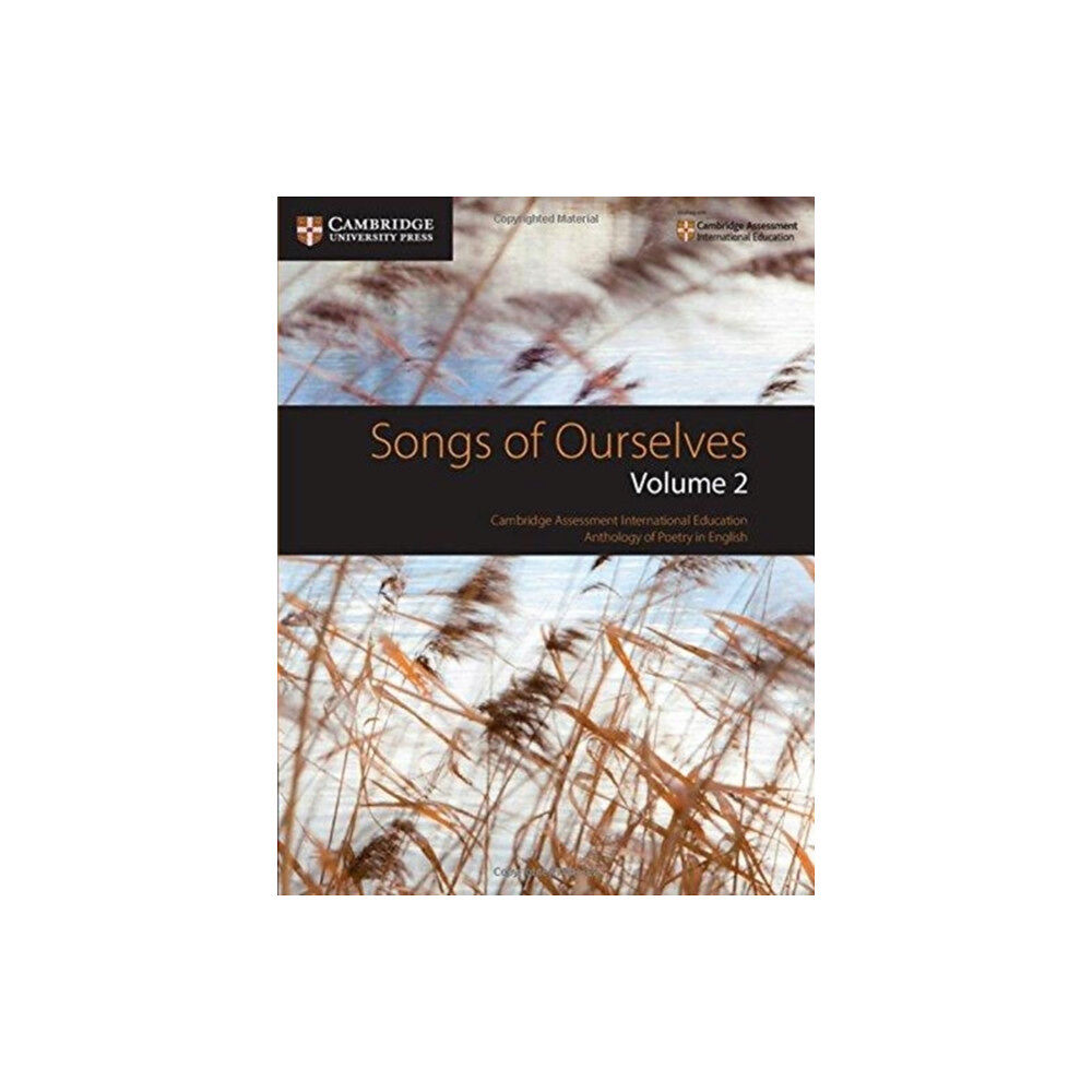 Cambridge University Press Songs of Ourselves: Volume 2 (häftad, eng)