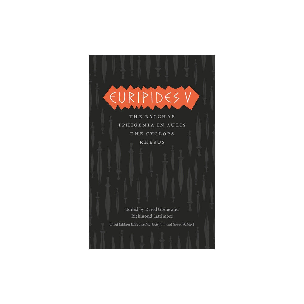 The university of chicago press Euripides V (häftad, eng)