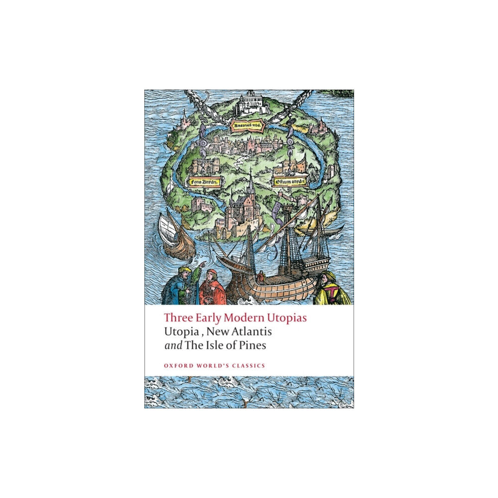 Oxford University Press Three Early Modern Utopias (häftad, eng)