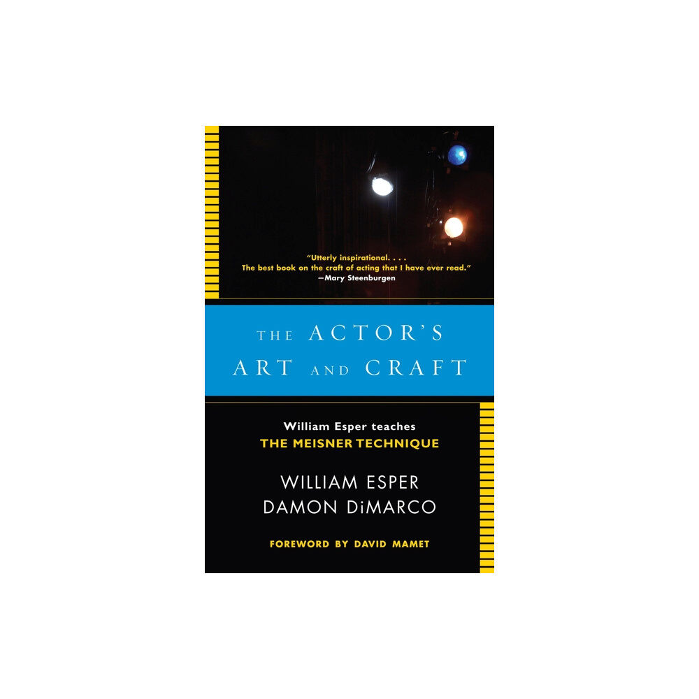Random House USA Inc The Actor's Art and Craft (häftad, eng)