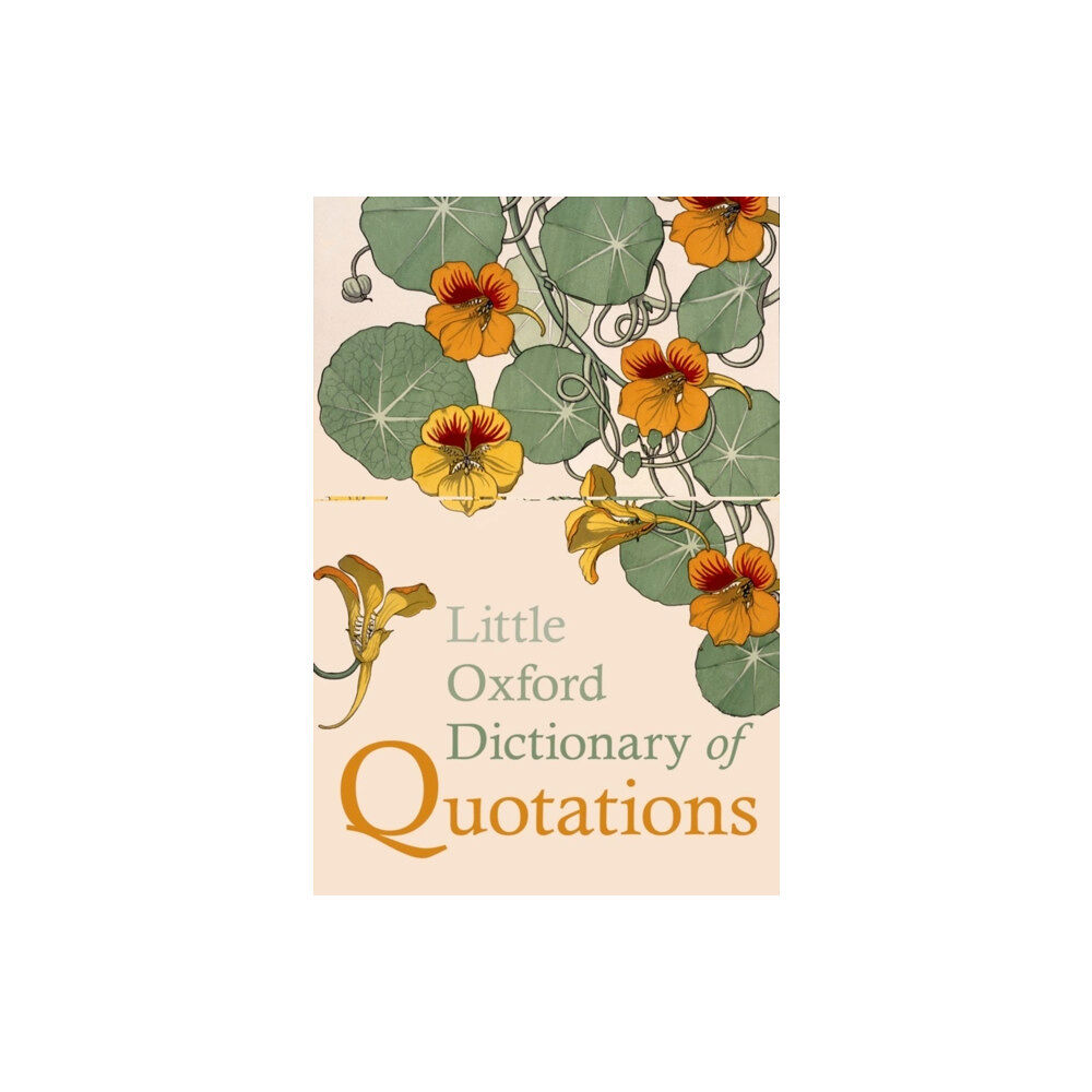 Oxford University Press Little Oxford Dictionary of Quotations (inbunden, eng)