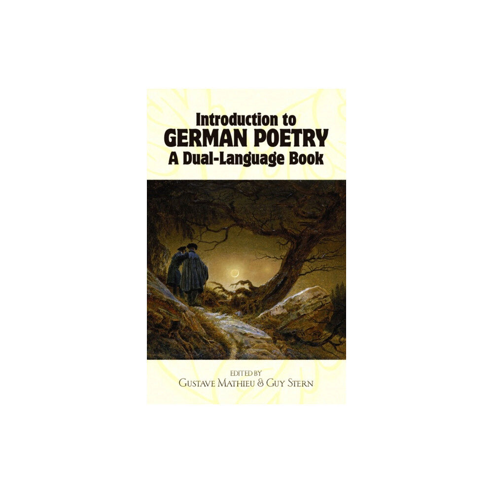 Dover publications inc. Introduction to German Poetry (häftad, eng)