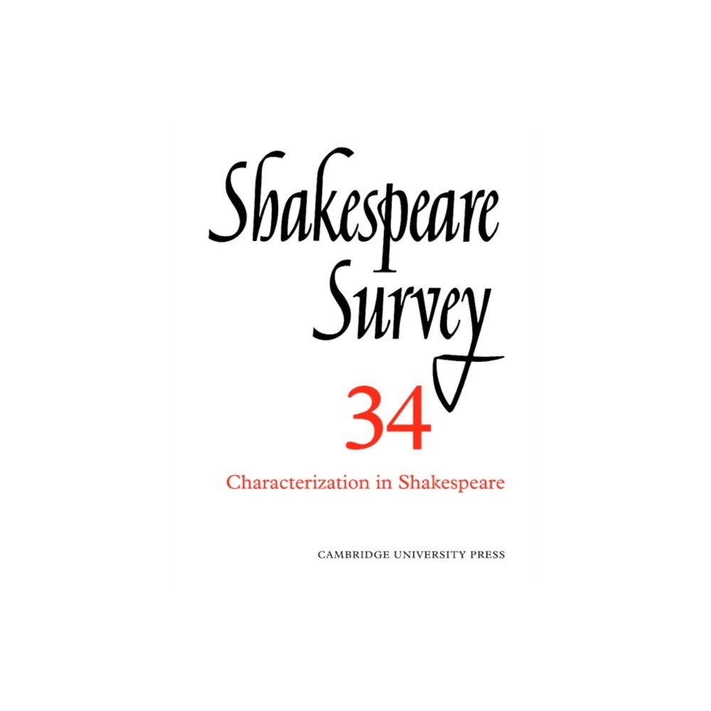 Cambridge University Press Shakespeare Survey (häftad, eng)
