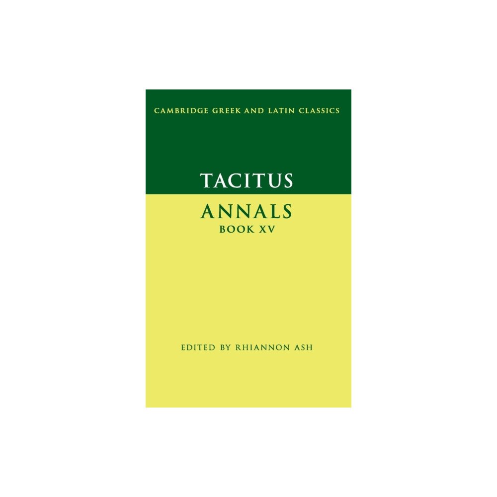 Cambridge University Press Tacitus: Annals Book XV (häftad, eng)