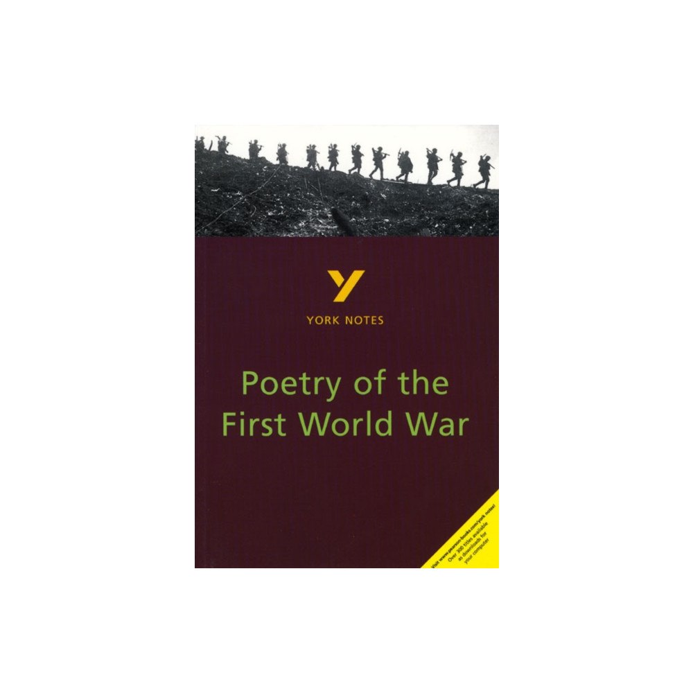 Pearson Education Limited Poetry of the First World War: York Notes GCSE - for 2026, 2027 exams (häftad, eng)