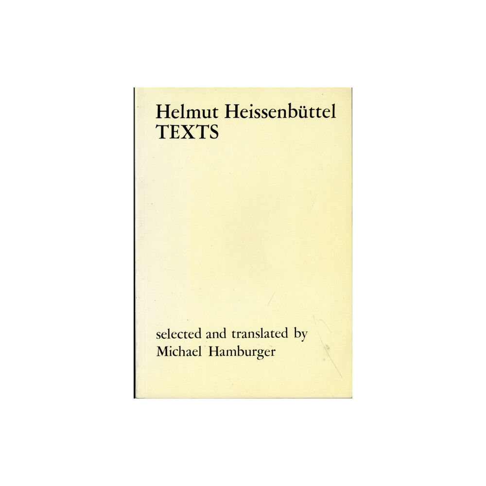 Marion Boyars Publishers Ltd Texts (häftad, eng)