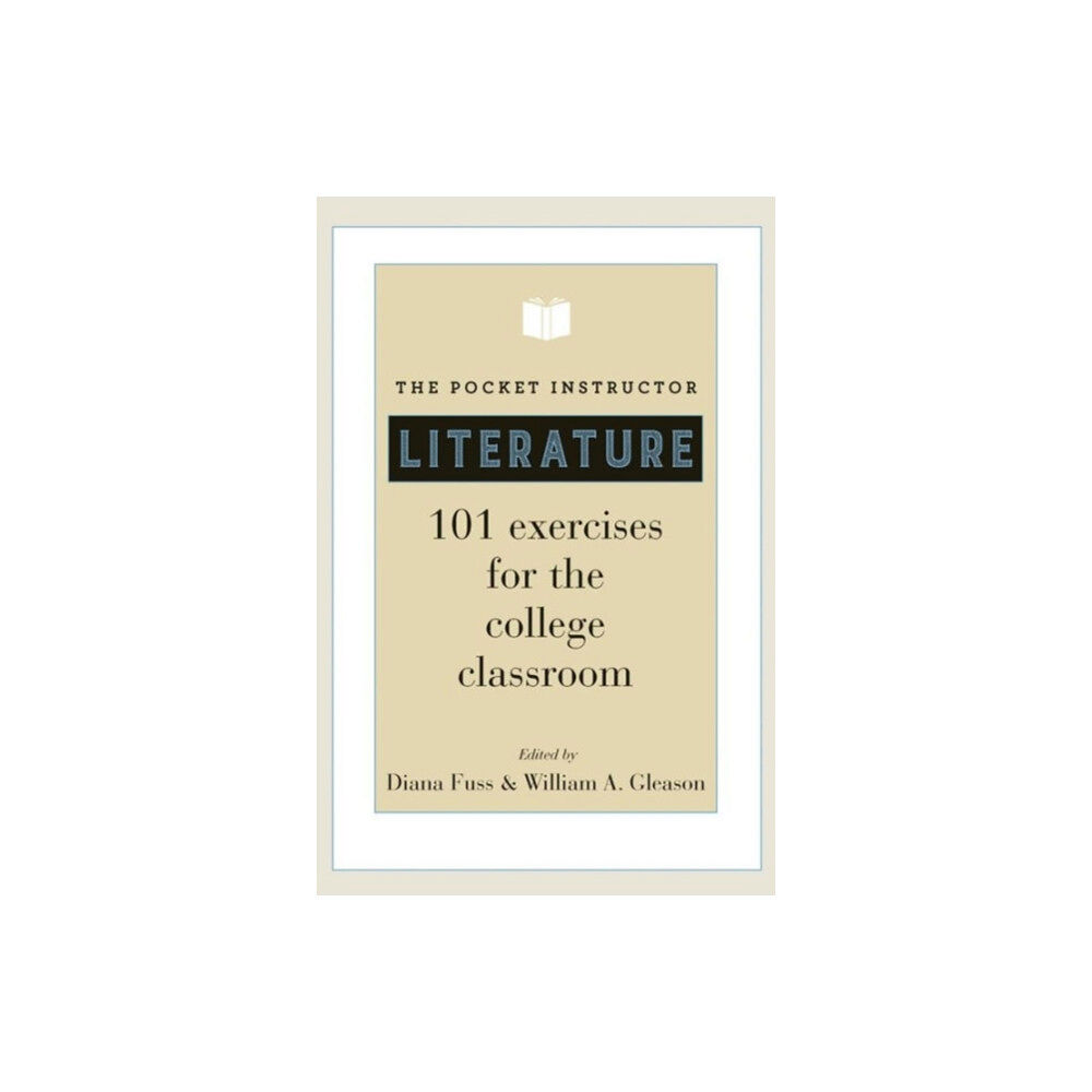 Princeton University Press The Pocket Instructor: Literature (häftad, eng)