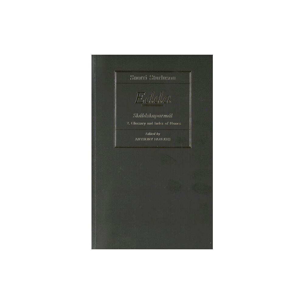 Viking Society for Northern Research Edda Skaldskaparmal (häftad, eng)