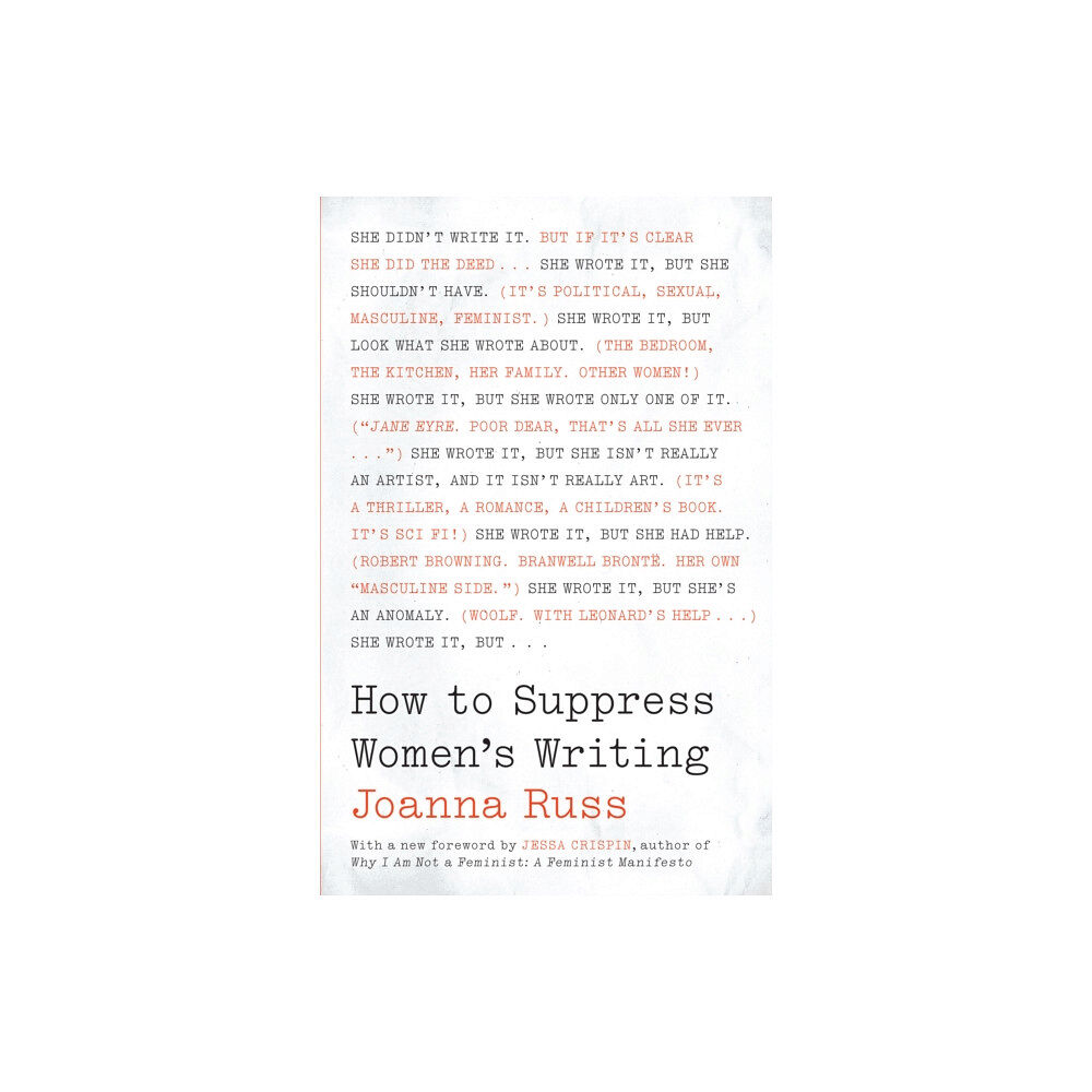 University of Texas Press How to Suppress Women's Writing (häftad, eng)