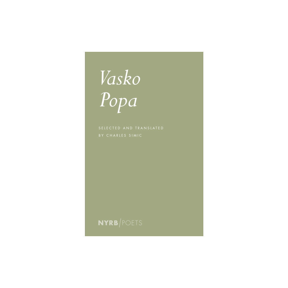 New York Review Books Vasko Popa: Poems (häftad, eng)