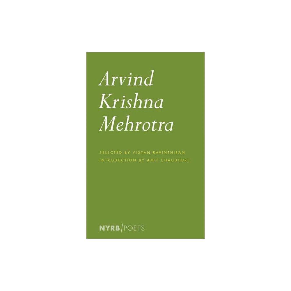 New York Review Books Arvind Krishna Mehrotra (häftad, eng)