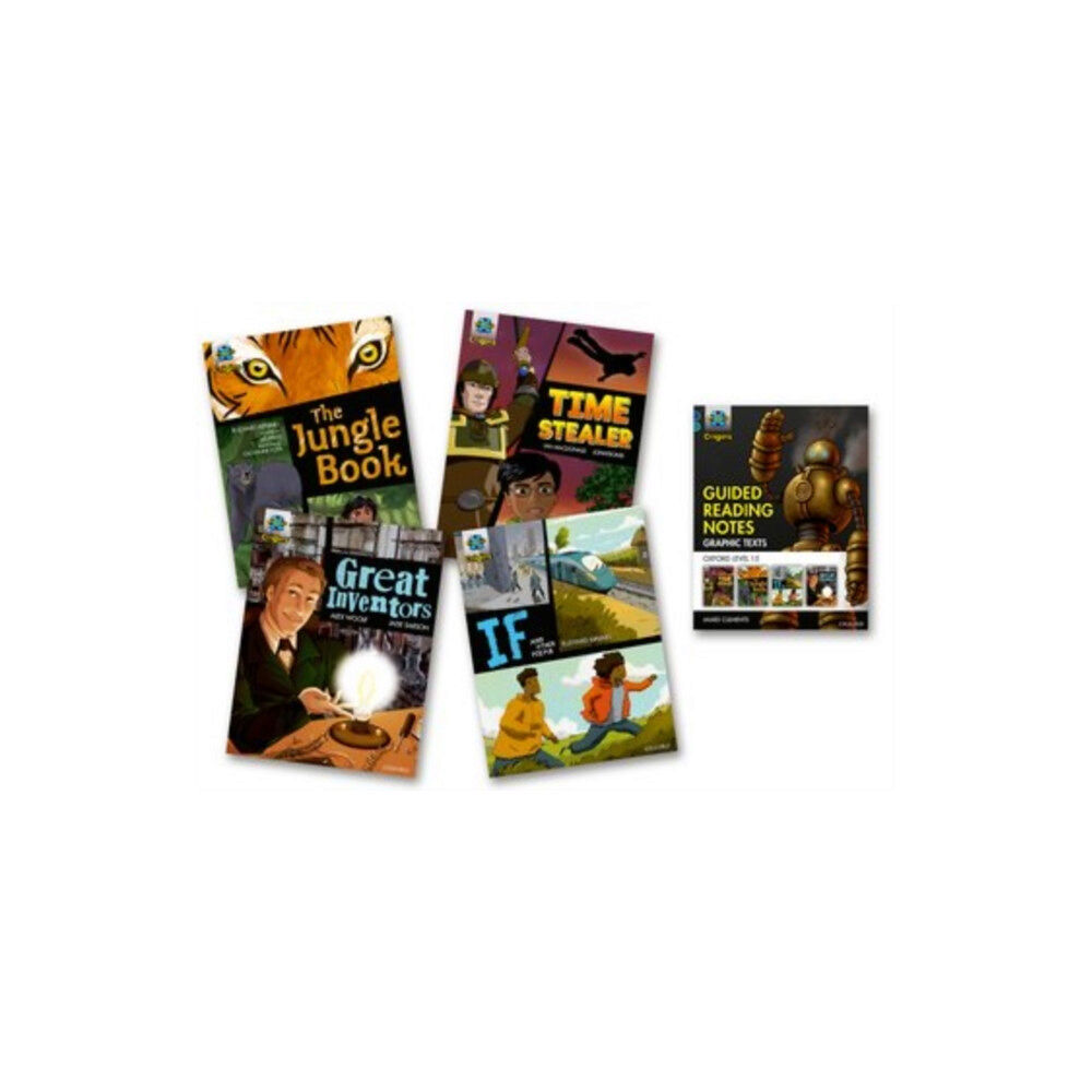 Oxford University Press Project X Origins Graphic Texts: Dark Blue Book Band, Oxford Level 15: Mixed Pack of 4 (häftad, eng)