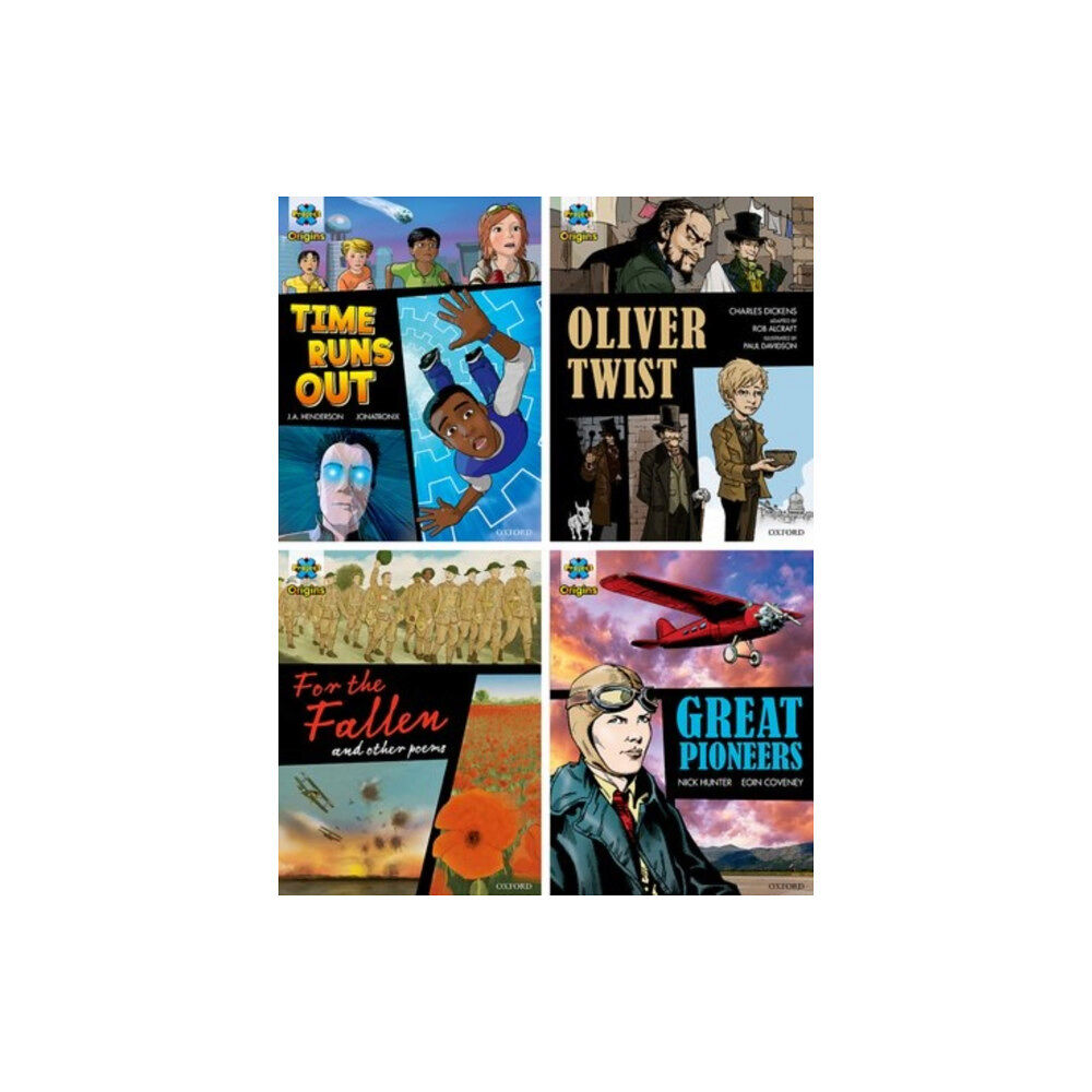 Oxford University Press Project X Origins Graphic Texts: Dark Red+ Book Band, Oxford Level 20: Mixed Pack of 4 (häftad, eng)